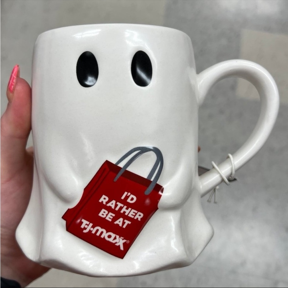 I’d Rather Be At TJ Maxx Ghost Mug